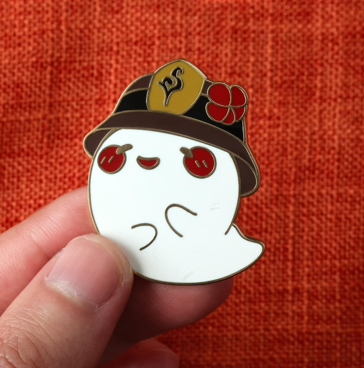 Enamel Pin with Hand