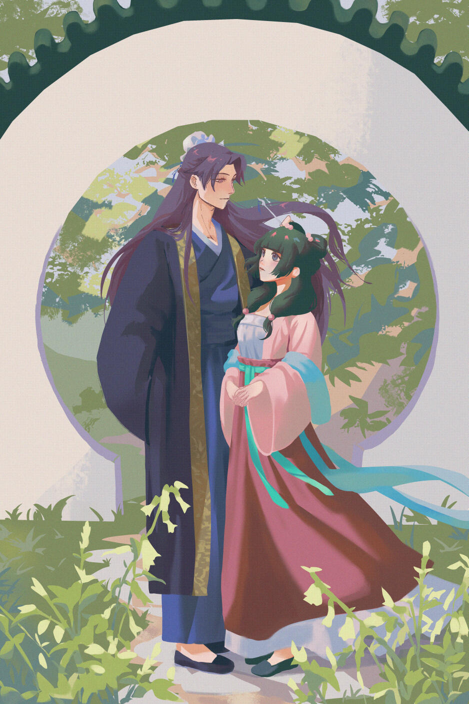 Doki doki by the moon gate